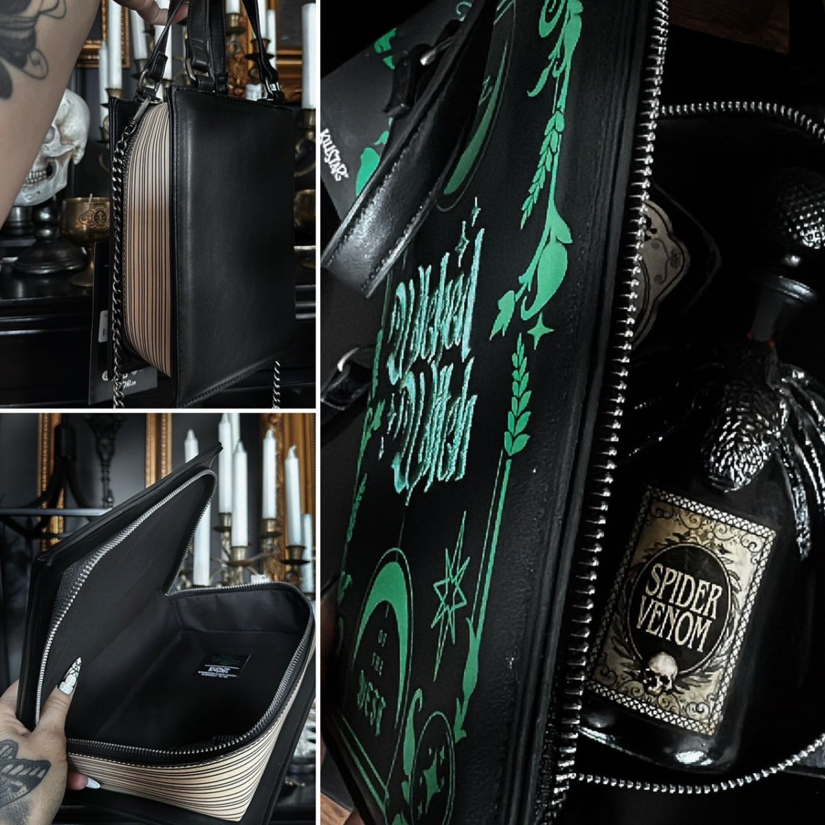 画像10: Truly Wicked Book Handbag / ハンドバッグ【KILL STAR×The Wizard of Oz】 (10)