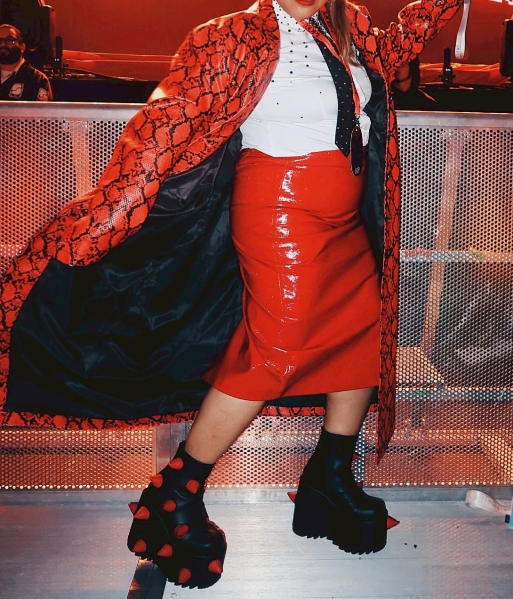 画像24: [取り寄せ]SLAY-77 / 厚底ブーツ【DEMONIA】 (24)