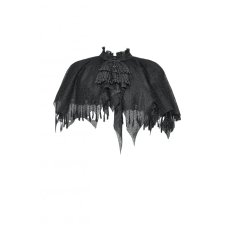 画像2: Gothic Dark Tattered Cape / ボレロ【DARK IN LOVE】 (2)