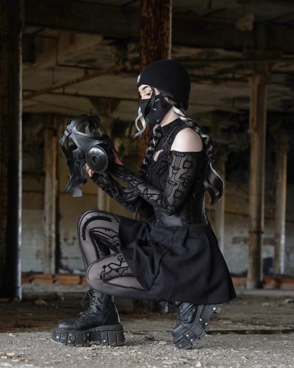 画像42: ⭐即納⭐M.TANK083-C1 / ネジ /  厚底ブーツ / 本革【NEW ROCK】 (42)