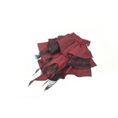 画像12: Gothic red inferno distressed frilly blouse / トップス【DARK IN LOVE】 (12)
