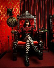 画像24: [取り寄せ]ASHES-55 / black / 厚底ブーツ【DEMONIA】 (24)