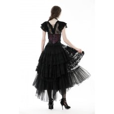 画像11: Punk layered frilly high low skirt / スカート【DARK IN LOVE】 (11)