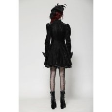 画像10: Gothic Velvet Lace Long-Sleeve Dress / ワンピース【DARK IN LOVE】 (10)