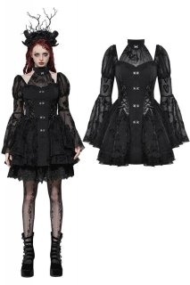 ゴスロリ DARK IN LOVE クロス付き レースドレス Dark in Love ゴシックロリータドレス - メルカリ
