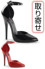画像1: [取り寄せ]DOMINA-402 / ストラップハイヒールパンプス【Devious】 (1)