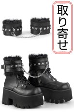 画像1: [取り寄せ]ASHES-57 / 厚底ブーツ【DEMONIA】 (1)
