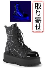 画像1: [取り寄せ]SLACKER-88 / 厚底ブーツ【DEMONIA】 (1)