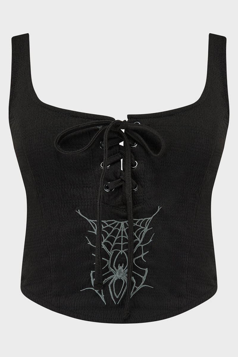 画像1: Grimwatch Corset / トップス【KILL STAR】 (1)
