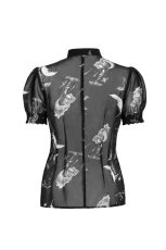 画像6: Over The Moon Blouse / トップス【HELL BUNNY】 (6)