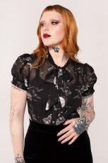 画像1: Over The Moon Blouse / トップス【HELL BUNNY】 (1)