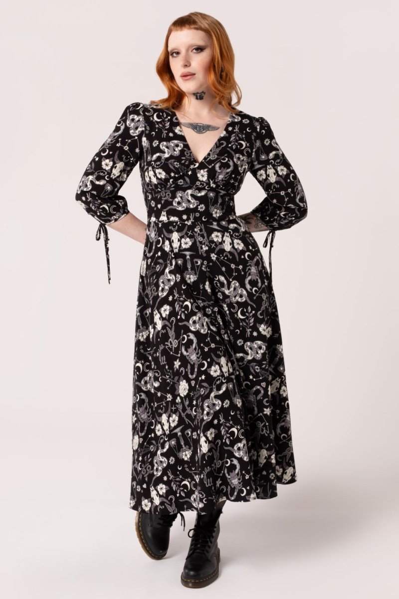 画像4: Star Sign Midi Dress / ワンピース【HELL BUNNY】 (4)