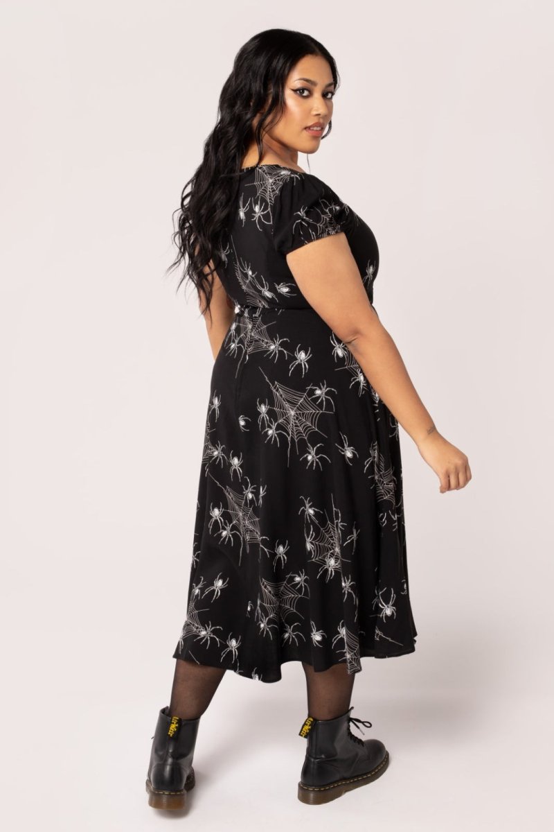 画像9: Grungy Spider Dress / ワンピース【HELL BUNNY】 (9)