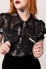 画像3: Over The Moon Blouse / トップス【HELL BUNNY】 (3)