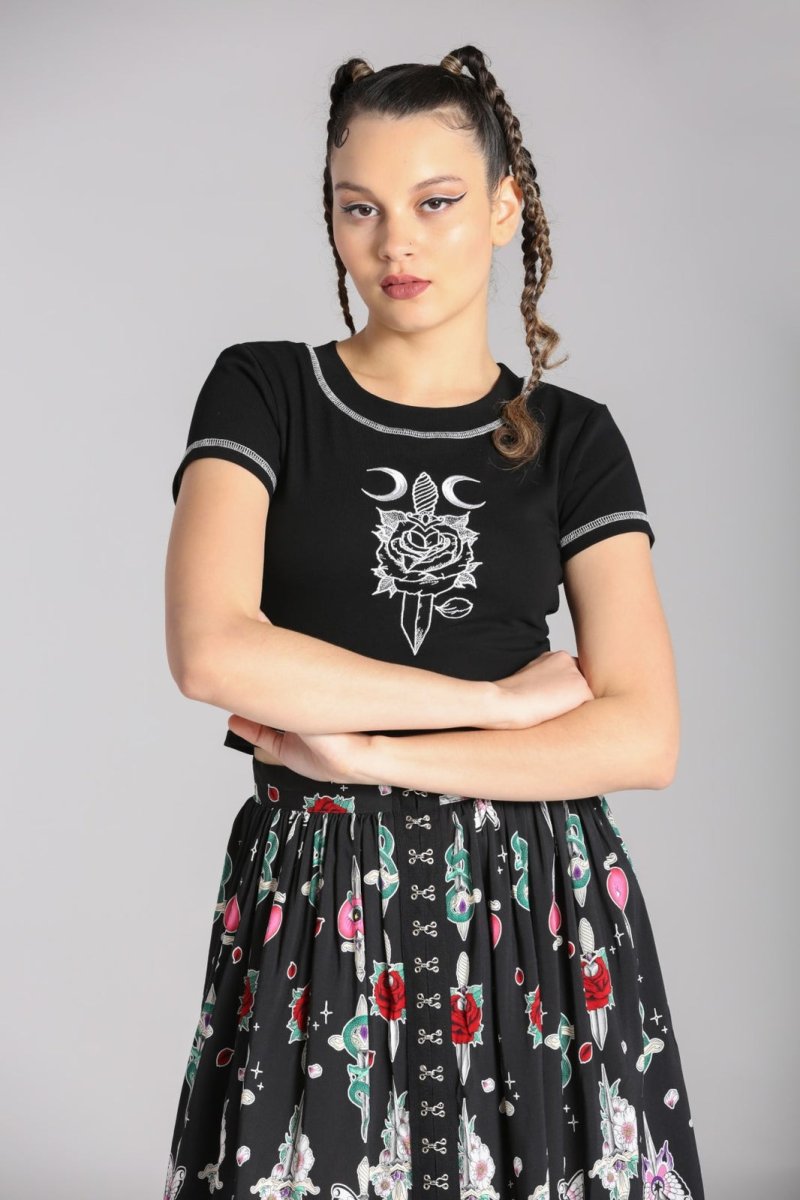 画像2: Roesia Top / トップス【HELL BUNNY】 (2)