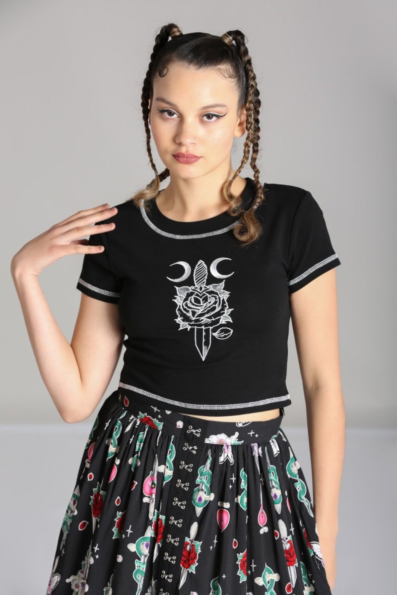 画像1: Roesia Top / トップス【HELL BUNNY】 (1)