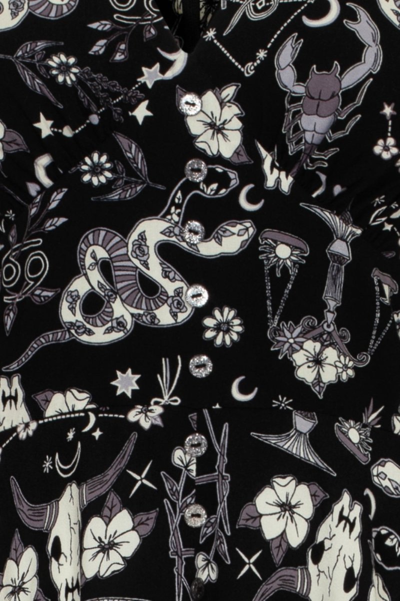 画像13: Star Sign Midi Dress / ワンピース【HELL BUNNY】 (13)