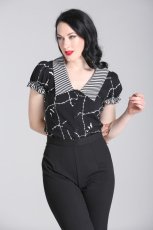 画像5: Stitches Blouse / ブラウス【HELL BUNNY】 (5)