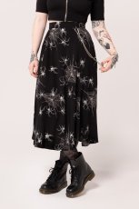画像1: Grungy Spider Skirt / スカート【HELL BUNNY】 (1)