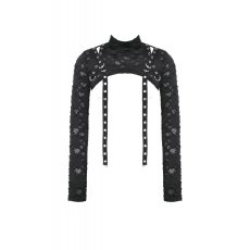 画像2: Punk decadent raggedy shrug / ボレロ【DARK IN LOVE】 (2)