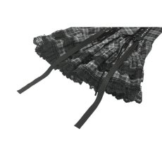 画像11: Punk Grey Plaid Metal Studded Dress / ワンピース【DARK IN LOVE】 (11)