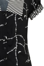 画像8: Stitches Blouse / ブラウス【HELL BUNNY】 (8)