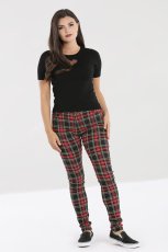画像2: Clash Skinny Trousers / パンツ【HELL BUNNY】 (2)