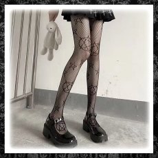 画像4: PENTAGRAM TIGHTS / 網タイツ (4)