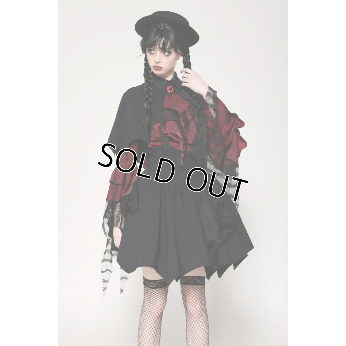 画像5: Gothic vampire shadow bat-shaped capelet / ボレロ【DARK IN LOVE】 (5)