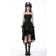 画像7: Magic girl pleated rose high low dress / ワンピース【DARK IN LOVE】 (7)