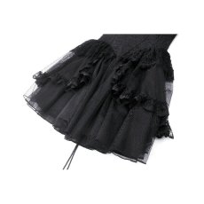 画像10: Gothic black swan tulle lace trim dress / ワンピース【DARK IN LOVE】 (10)