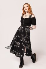 画像2: Grungy Spider Skirt / スカート【HELL BUNNY】 (2)
