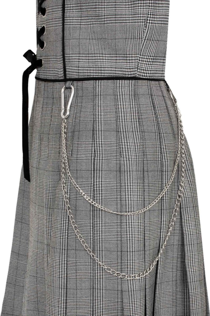 画像8: 🔥SALE🔥Mina Pinafore Dress / ワンピース【HELL BUNNY】 (8)