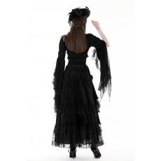 画像9: Gothic retro girdling waist bell-sleeves cape / ケープ【DARK IN LOVE】 (9)