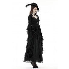 画像8: Gothic retro girdling waist bell-sleeves cape / ケープ【DARK IN LOVE】 (8)