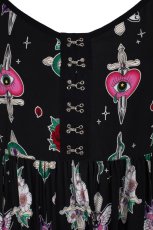画像6: 🔥SALE🔥Cersei Maxi Dress / ワンピース【HELL BUNNY】 (6)
