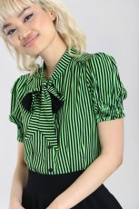 画像2: 🔥SALE🔥Humbug Blouse / ブラウス【HELL BUNNY】 (2)
