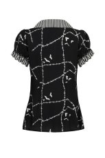 画像7: Stitches Blouse / ブラウス【HELL BUNNY】 (7)