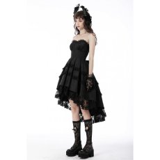 画像8: Magic girl pleated rose high low dress / ワンピース【DARK IN LOVE】 (8)