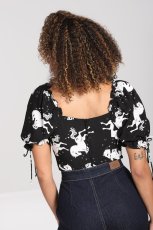 画像4: 🔥SALE🔥Sullivan Top / ブラウス【HELL BUNNY】 (4)