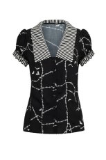 画像6: Stitches Blouse / ブラウス【HELL BUNNY】 (6)
