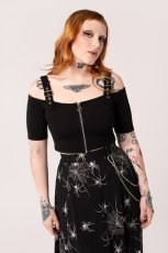 画像1: 🔥SALE🔥Obsidian Top / トップス【HELL BUNNY】 (1)