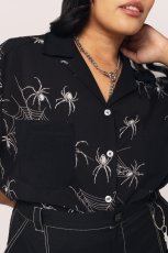 画像5: Grungy Spider Shirt / トップス【HELL BUNNY】 (5)
