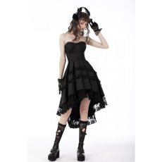 画像6: Magic girl pleated rose high low dress / ワンピース【DARK IN LOVE】 (6)