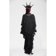 画像6: Gothic Elegant Vintage Lace Oversized Sleeves Cape / ボレロ【DARK IN LOVE】 (6)
