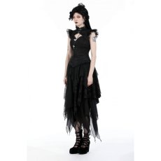 画像9: Punk messy long skirt / スカート【DARK IN LOVE】 (9)