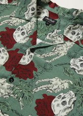 画像5: 【Mens】Skulls And Roses Shirt / シャツ【HELL BUNNY】 (5)