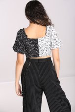 画像2: 🔥SALE🔥Safety Pin Crop Top / トップス【HELL BUNNY】 (2)