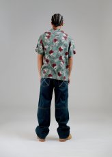 画像4: 【Mens】Skulls And Roses Shirt / シャツ【HELL BUNNY】 (4)