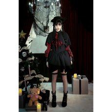 画像12: Gothic vampire shadow bat-shaped capelet / ボレロ【DARK IN LOVE】 (12)